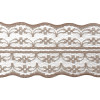 P1042 Pizzo nylon simm. mm42x25mt ECRU' 2