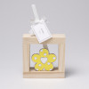 PF2/201 Profum.cornice lgn 10x10 FIORE giallo met.c/ess.c/ast+sacch.
