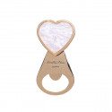 TPP/575 Apribott. CUORE bianco/oro NO SCATOLA