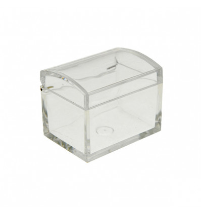 1001009 Bauletto 6x4x5 plex trasparente