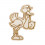 1130016 Appendino CICOGNA cm4 legno
