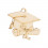 1130084 Applic. TOCCO LAUREA cm4,5 legno