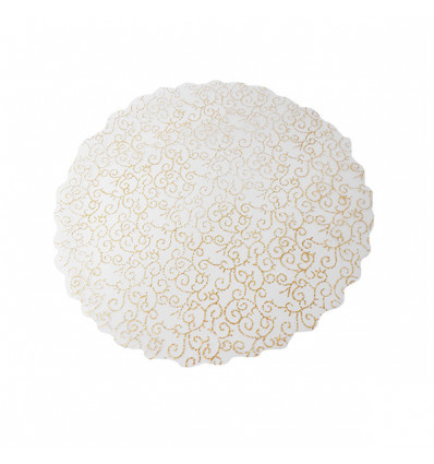 1067273 Tulle tdo d.24 damascato ORO