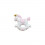 1240057 Magnete cavallo a dondolo 5x5 ROSA