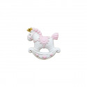 1240057 Magnete cavallo a dondolo 5x5 ROSA