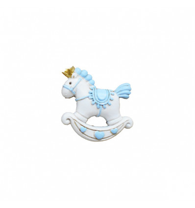 1240064 Magnete cavallo a dondolo 5x5 CIELO