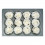 3150034 Conf. 12pz rose mini capullo d.4 stabilizz. BIANCO (RSM/1000)