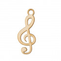 1130053 Appendino NOTA MUSICALE cm4,5 legno