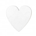 CK6241-88W Cuore grande 3x3 legno BIANCO