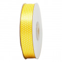 PUNTO20-G Rotolo raso puntinato mm 20x25yds GIALLO  (A05391)