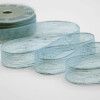 F124/20 Nastro velo lino naturale mm24x15mt BLU POLVERE 554
