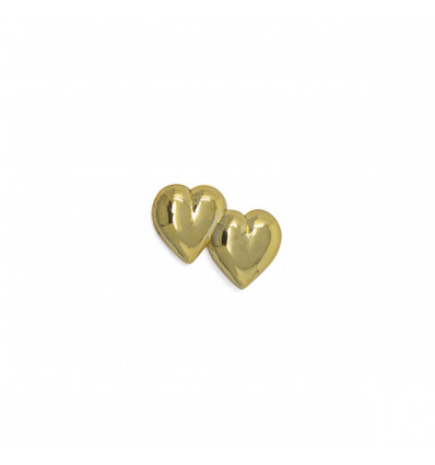 9734-O Applic. doppi cuori ORO
