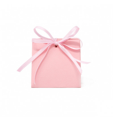 BOX01/PK Scatola cartone piccola 6x6x6 ROSA