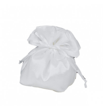 CS1/AVO Sacchetto medio pallina 13x15 AVORIO