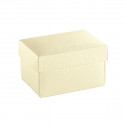 43073 Astuccio cm14x14x20 f.do+cop. SETA AVORIO