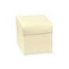 13294C Astuccio cm25x25x30 f.do+cop. SETA AVORIO (PAP 20)