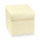 13316C Astuccio cm34,5x34,5x40 f.do+cop. SETA AVORIO