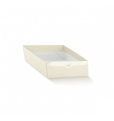 14561C Ast. dolcezza 20x15x3,5 PELLE BIANCA (PAP 21+P)