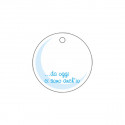 FFTAG0019 Tag t.do d.4 ci sono anch'io CIELO (conf.350pz)