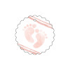 FFTAG0056 Tag t.do d.4,5 piedini ROSA (conf.240pz)