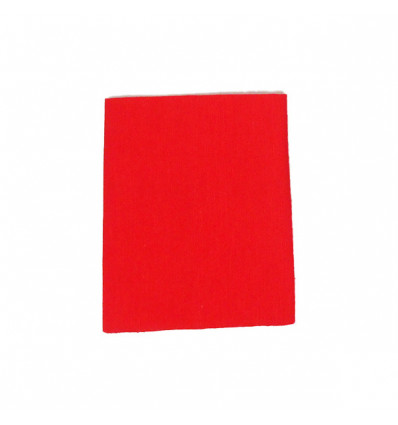 MV/4-RO Sacchetto cm 10x12 cotone Loneta ROSSO (02)