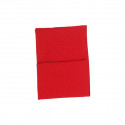 MV/5-RO Busta cm 13,5x9,5 cotone Loneta ROSSO (04)