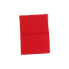 MV/5-RO Busta cm 13,5x9,5 cotone Loneta ROSSO (04)