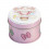 LD6 Scatolina latta d.6,5x5h rosa dec. MONGOLFIERA