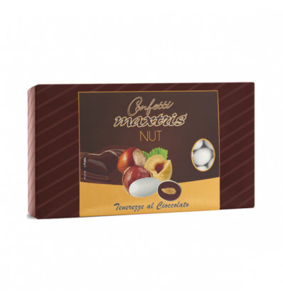 MAXNUT Confetto NUT ciocomandorla maxtris BIANCO