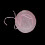 /2813-PR Centr.tdo d.23.5 c/t organza PRUGNA