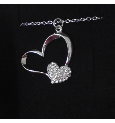 /9369-ARG Catenina bg03 cuore+cuore crist.100% ARG c/box pcc