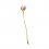 /CK1339-R Rosellina stoffa c/pistilli ROSA