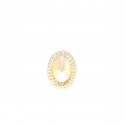 /CK1912 Strass plastica ovale 1.8x1.3 DORATO