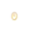/CK1912 Strass plastica ovale 1.8x1.3 DORATO