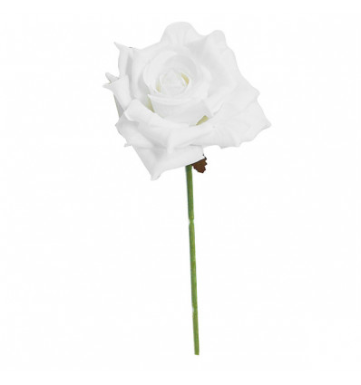 /CK9054-B Rosa rampicante d.9 stoffa BIANCA