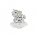 /30364 Elefante arg/avorio s/bs cristallo