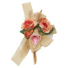 /FL324-RS Bouq.4rose+2calle+3racch ROSA