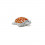 /850X039 Tartaruga pcc cm4 arg/ smal c/sacch