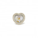/879X010 P.foto cuore 8x8 PERLE+strass