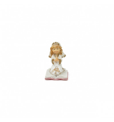 /754X064 Mini BIMBA res. 1' comunione in ginocchio su libr