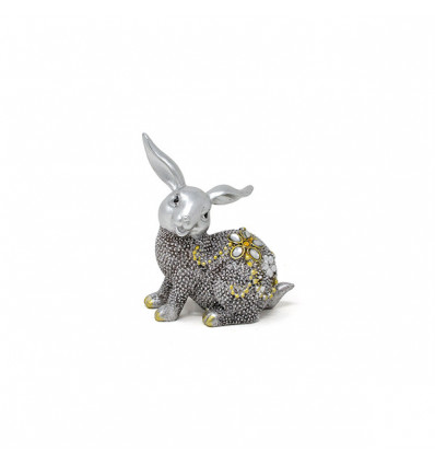 /875X001 Leprotto glitter argento