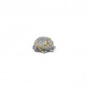 /875X005 Scarabeo glitter argento