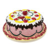 /779X015 Set dolce panna base+coperchio cm24