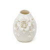 /1101003 Vaso vortice c/fiore porc. h11