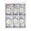 /875x047 Rametto fiore porc. cm6 6mod. bianco/arg.