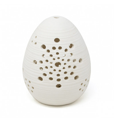 /875x131 Hole uovo porc. c/led h12 BIANCA