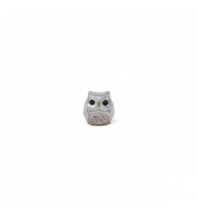/1029827 Gufo pcc cm2 arg. strass ROSA