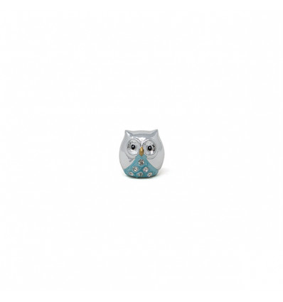 /1029828 Gufo pcc cm2 arg. strass CELESTE