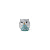/1029832 Gufo gde cm3 arg. strass CELESTE
