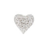 /1018351 Cuore intrecciato picc. cm8 BIANCO